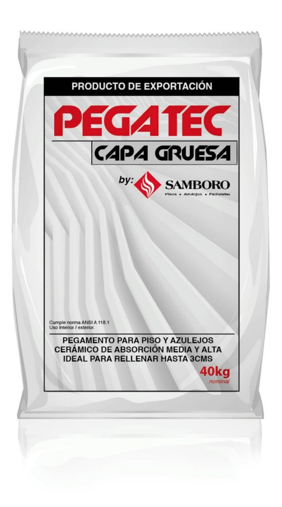 Pegatec Adhesivo Capa Gruesa