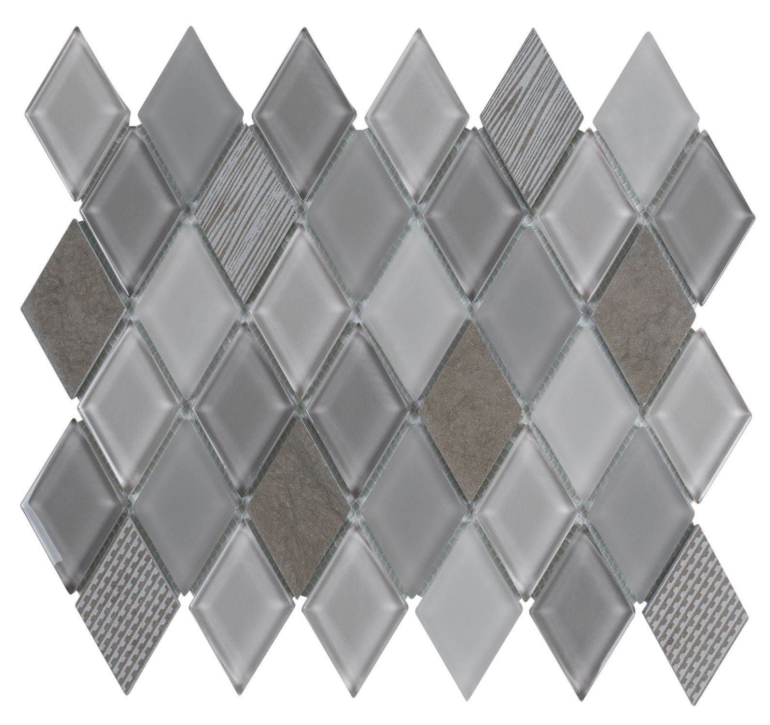 Diamonds Grey/Brown