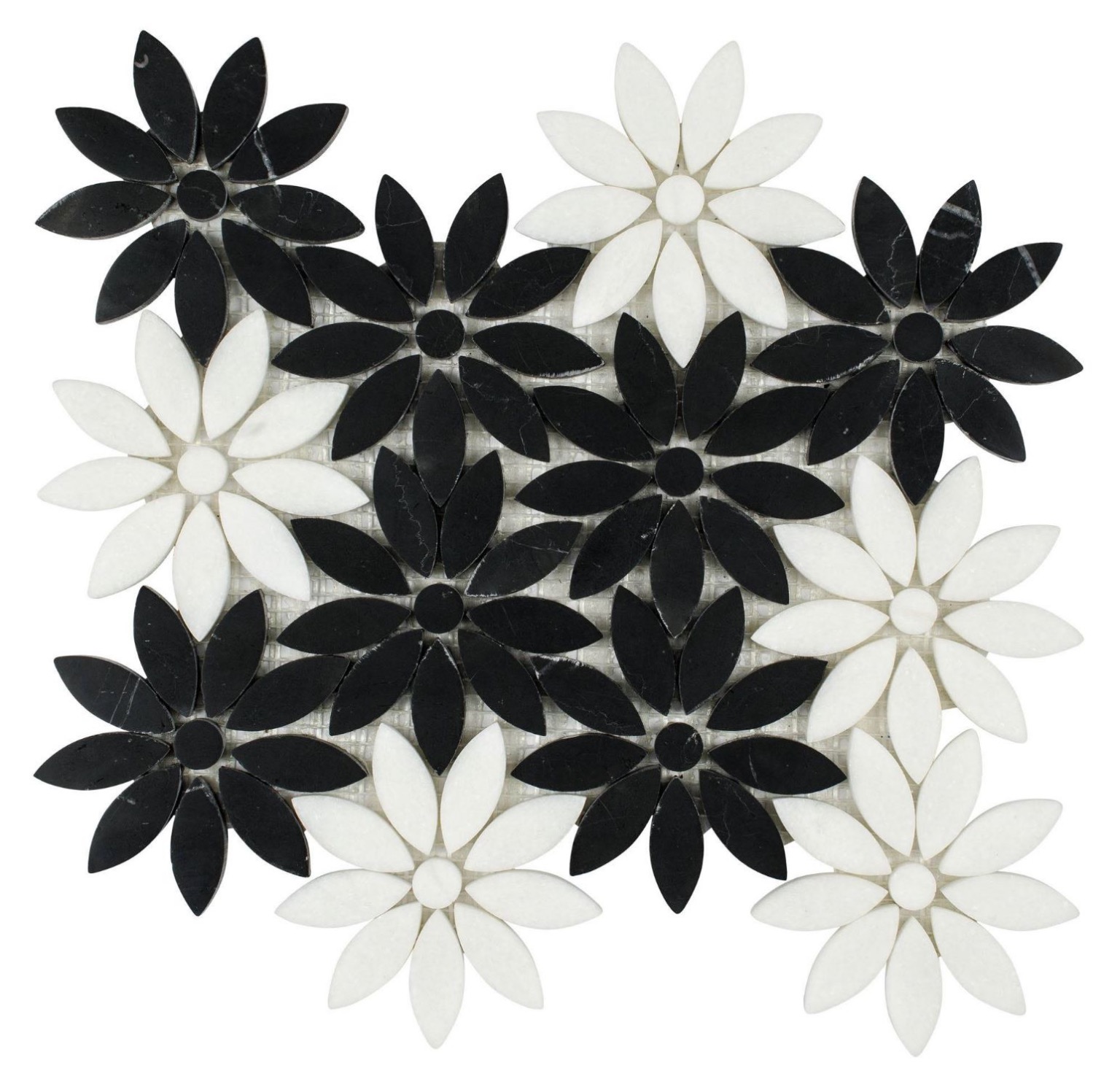 Flowers Black/White