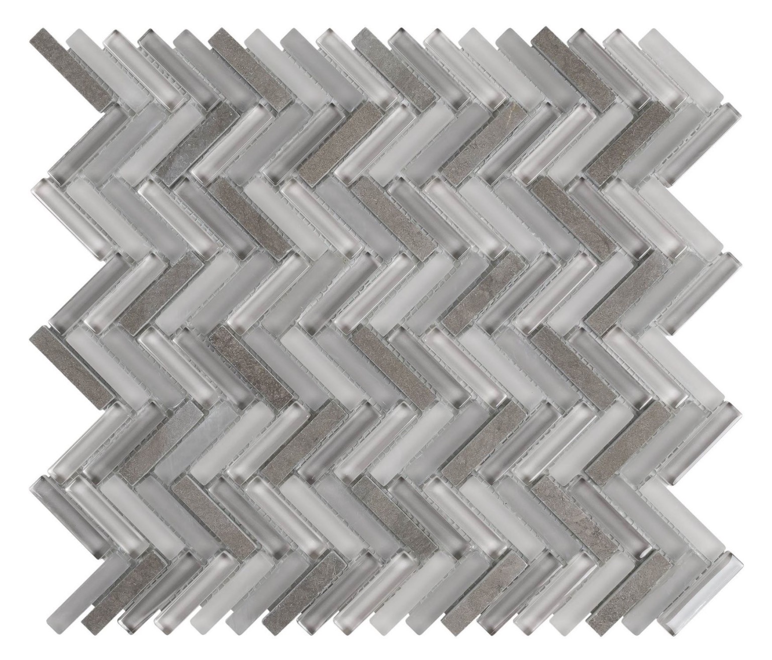 Mini-herringbone Grey/Brown