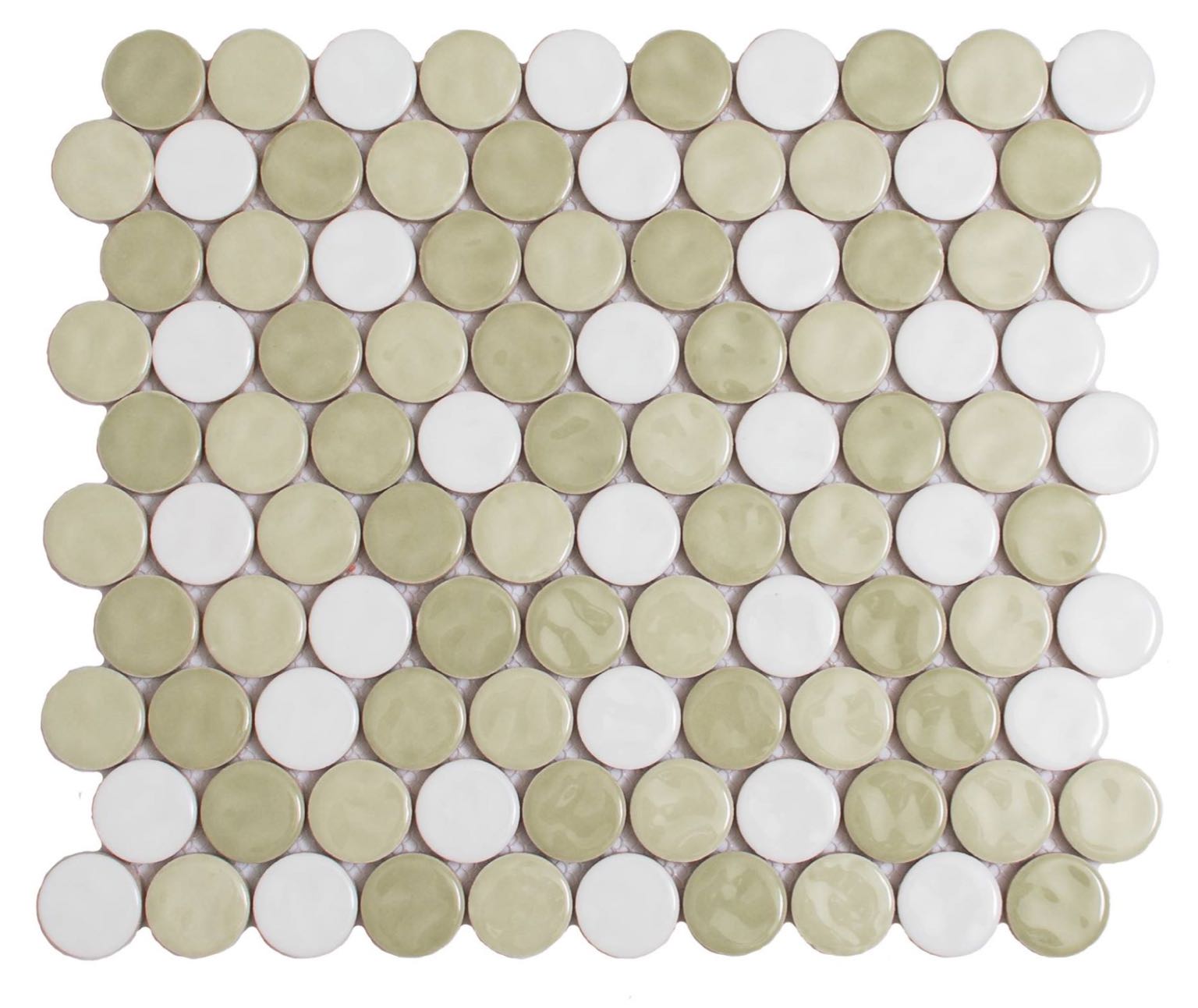 Sweet Celadon Penny Rounds