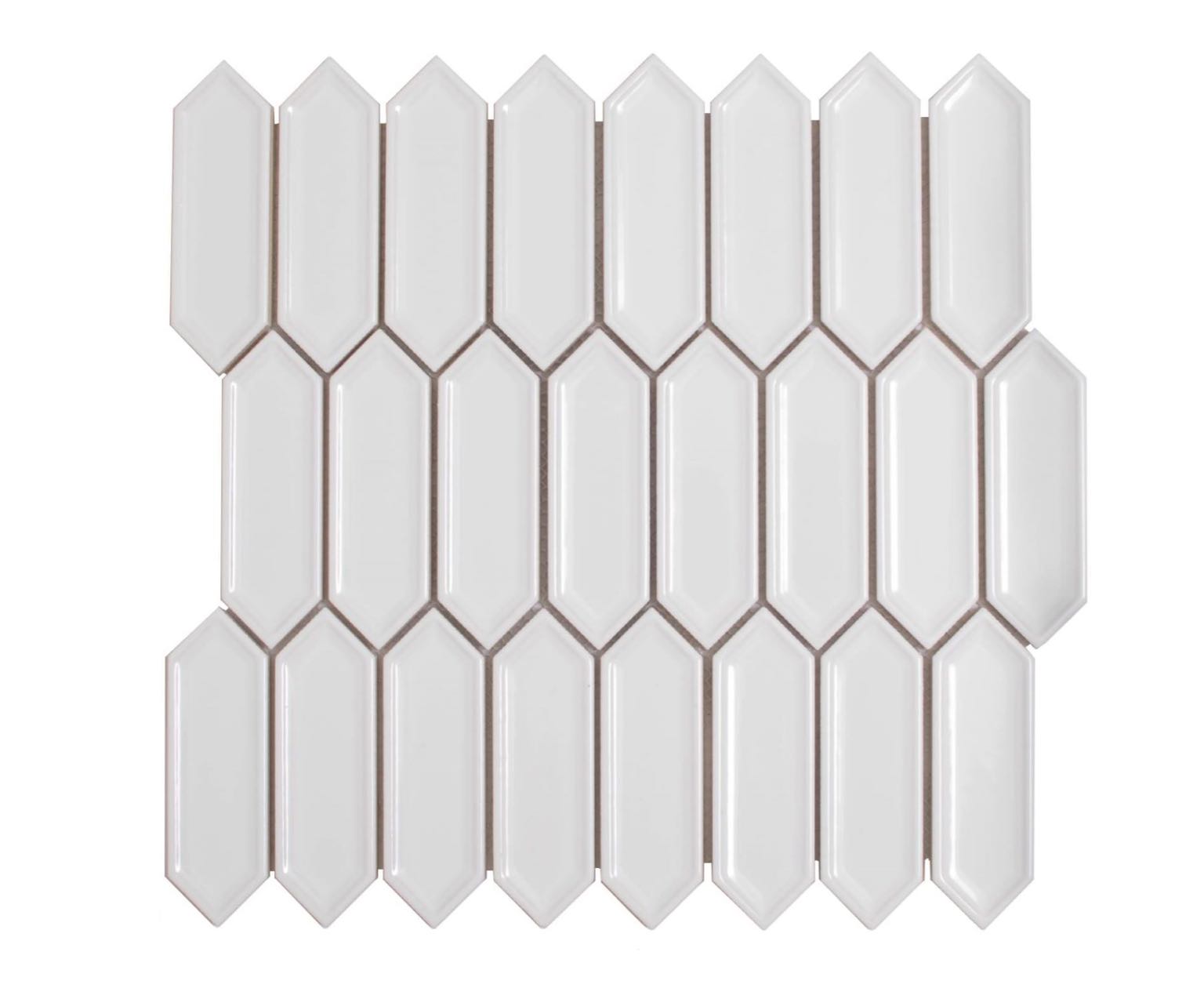 White Body Ceramic White Dove Mini-Picket