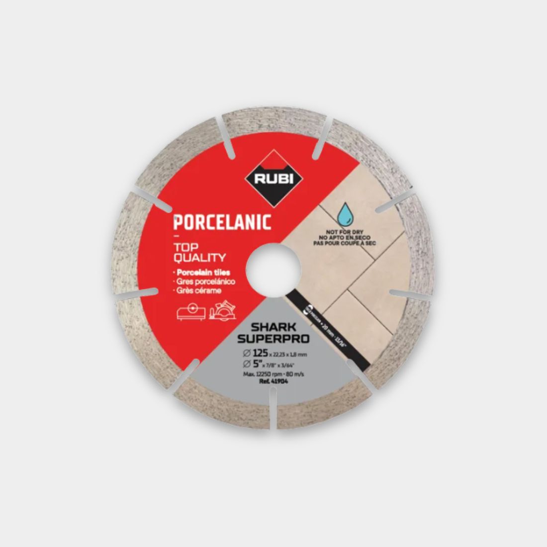Disco Diamante Shark Superpro 125mm